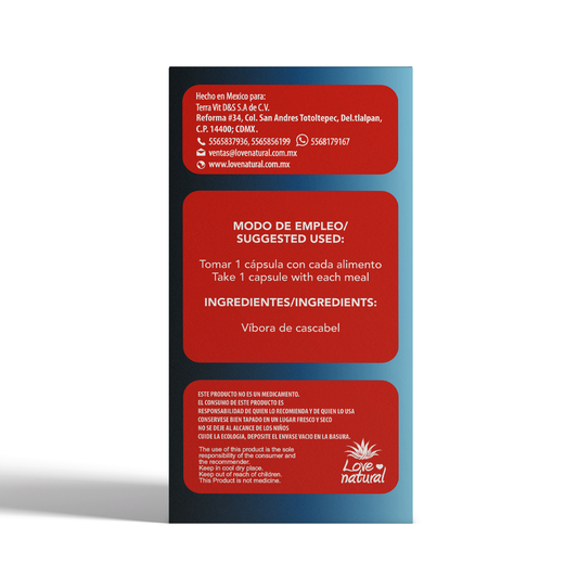 Info-Vibora de cascabel-Love Natural