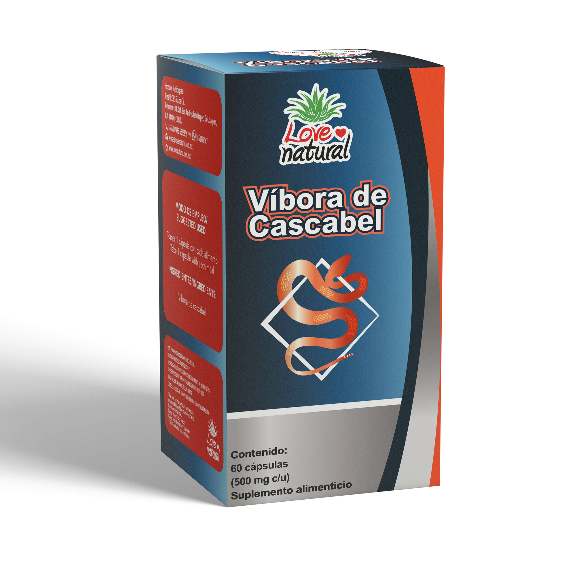 Víbora de cascabel - Love Natural